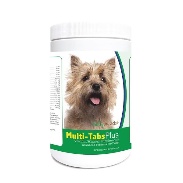 Healthy Breeds Cairn Multi-Tabs Plus Chewable Tablets, 365PK 840235123640 - main